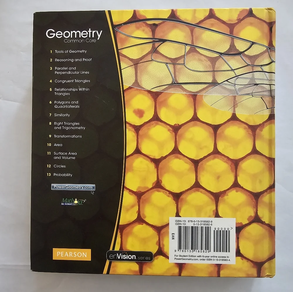Pearson Math Common-Core Geometry Student Edition - Picture 2 of 5